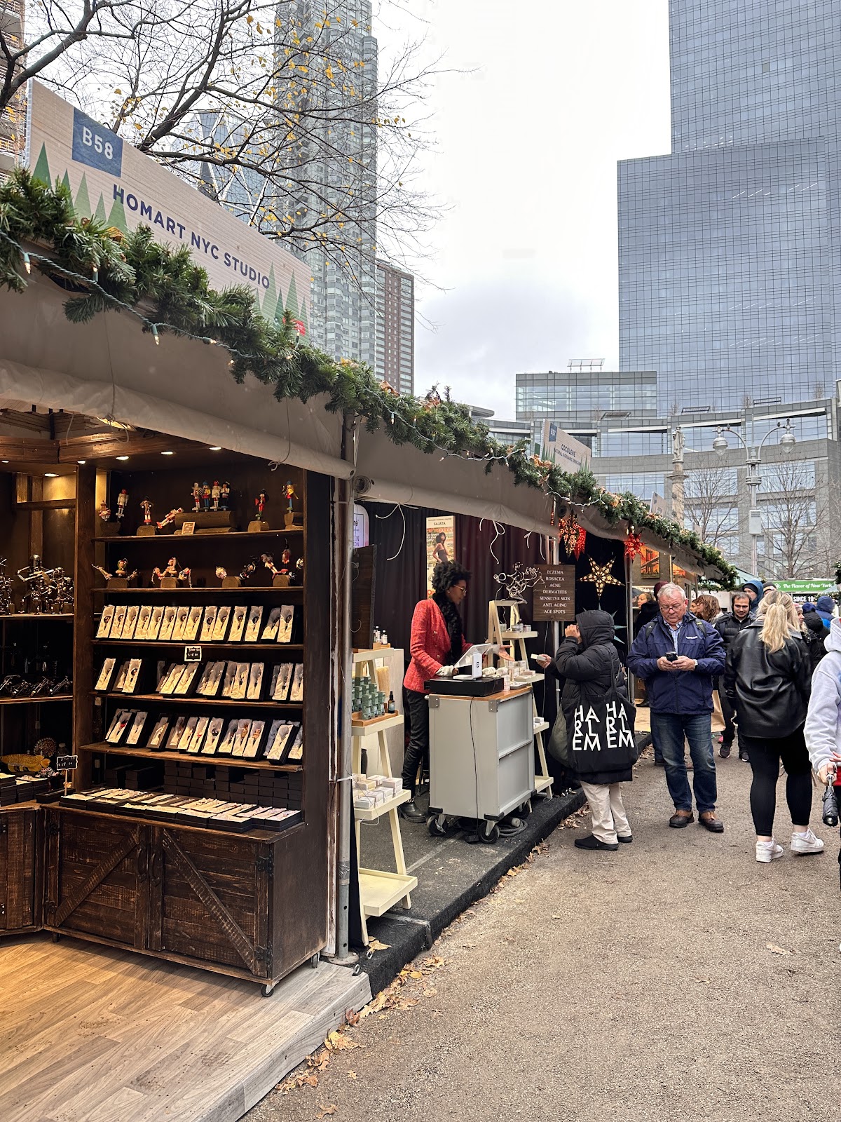 Columbus Circle Holiday Market by Urbanspace