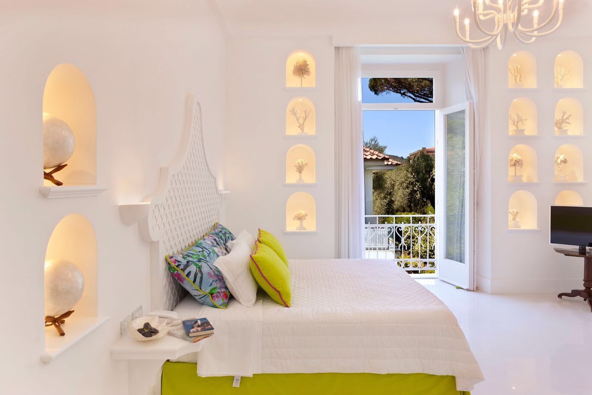 Villa Silvana — exclusive-use garden wedding villa in Sorrento with seven rooms sleeping up to 16 guests on site