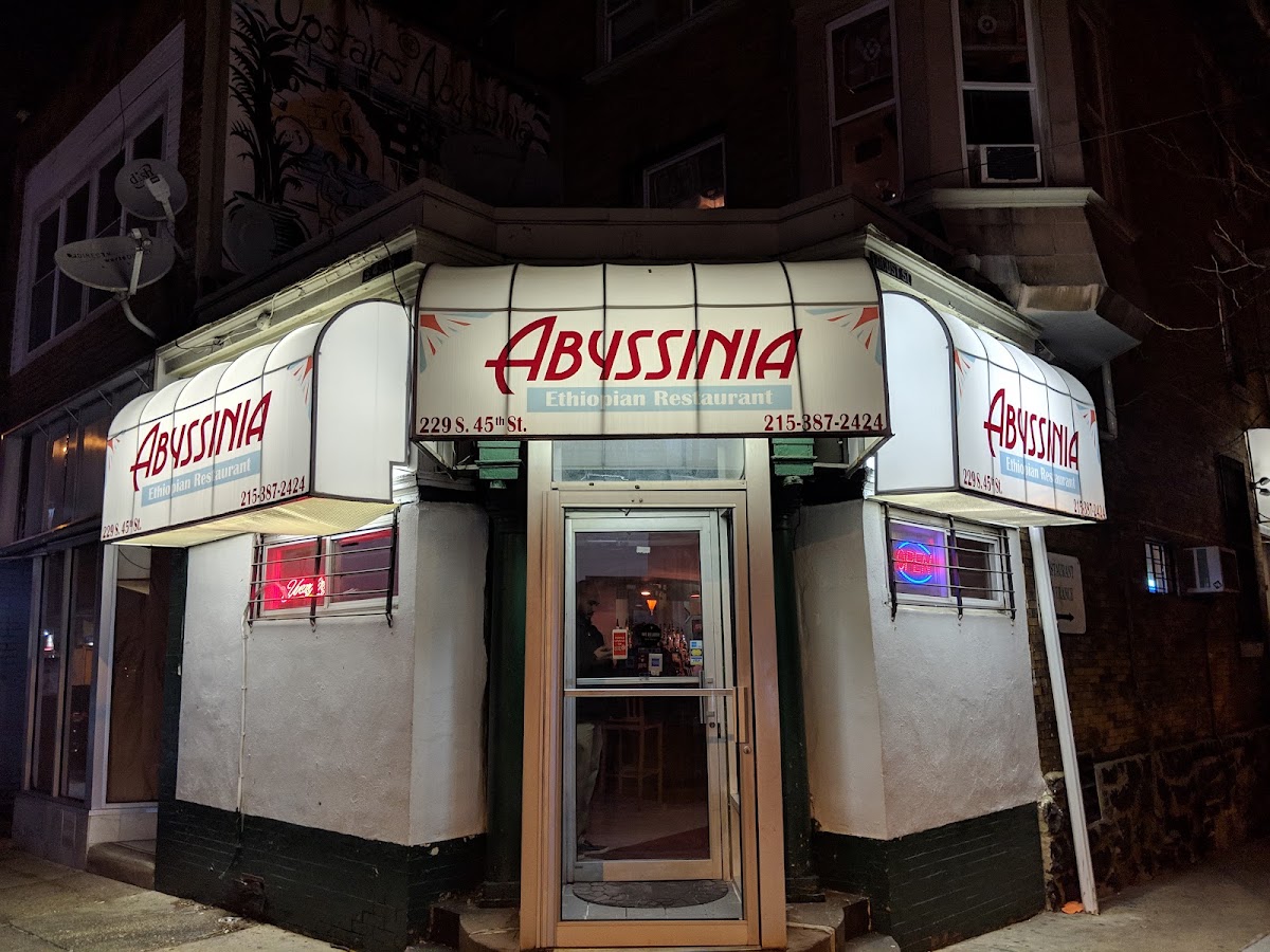 Upstairs at Abyssinia