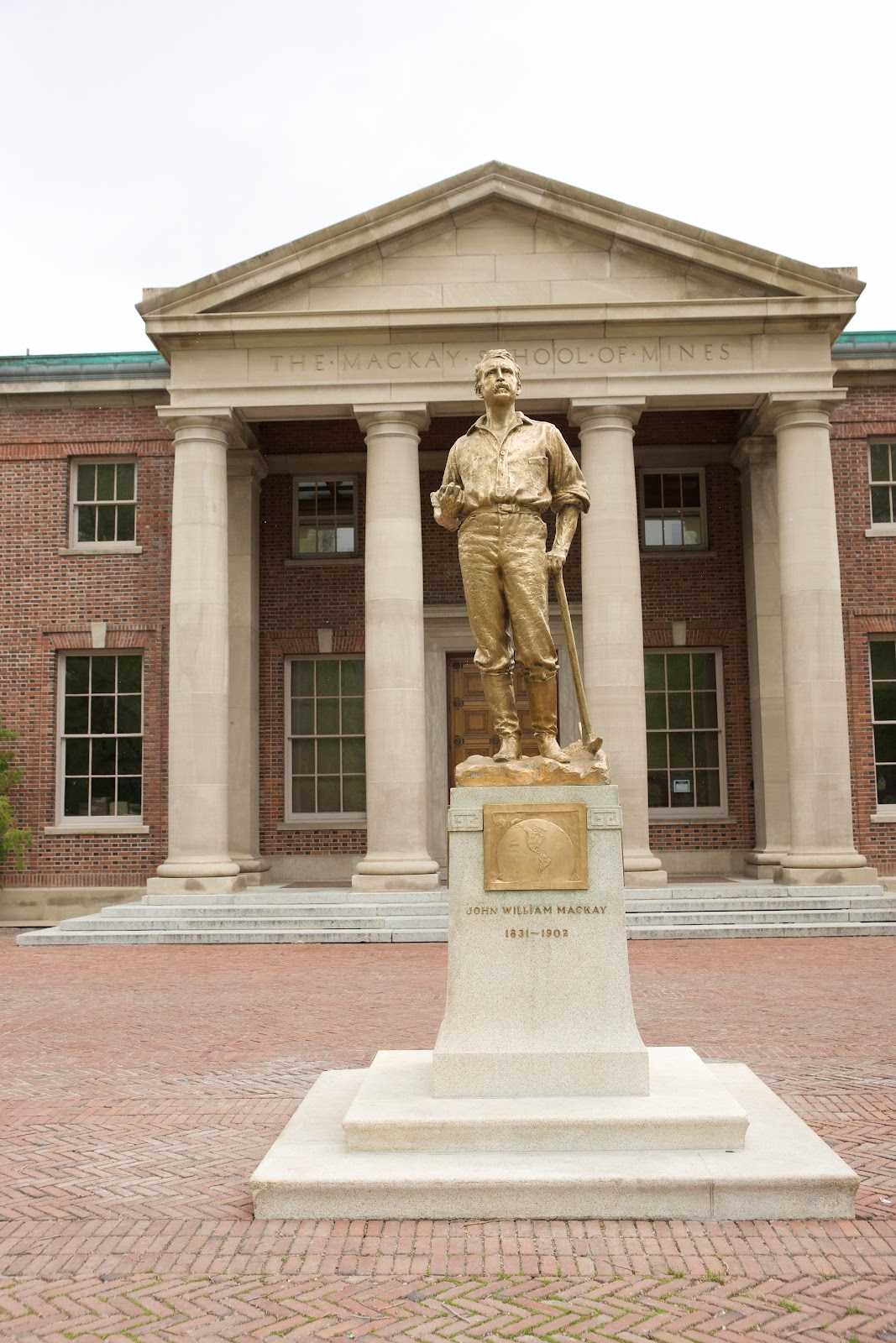 John William MacKay Statue