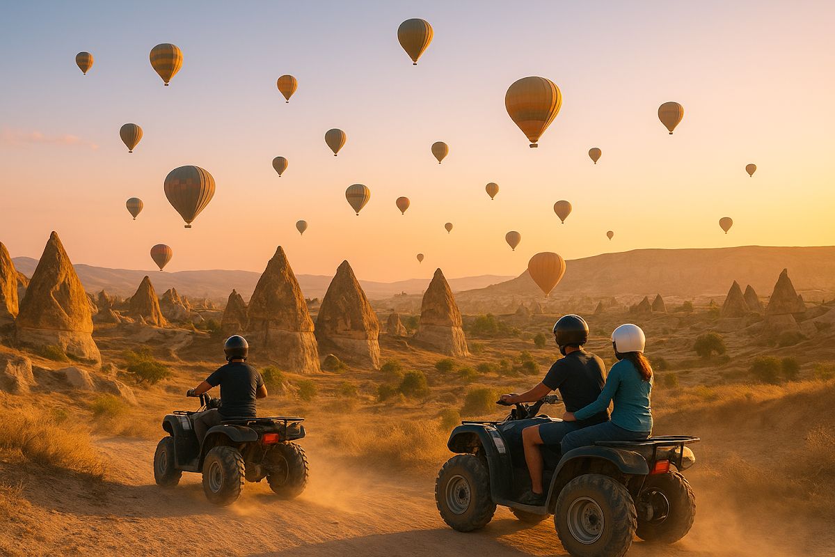 Kapadokya ATV Turları - Cappadocia quad bike tour