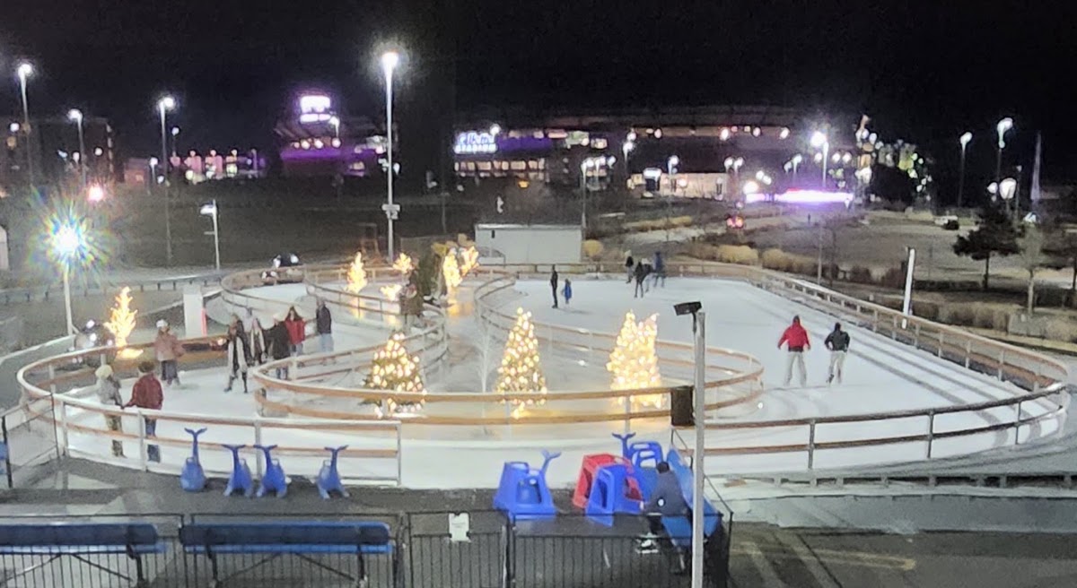 6. Winter Skate at Patriot Place