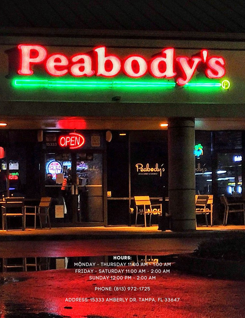 Peabody's Restaurant, Bar & Billiards