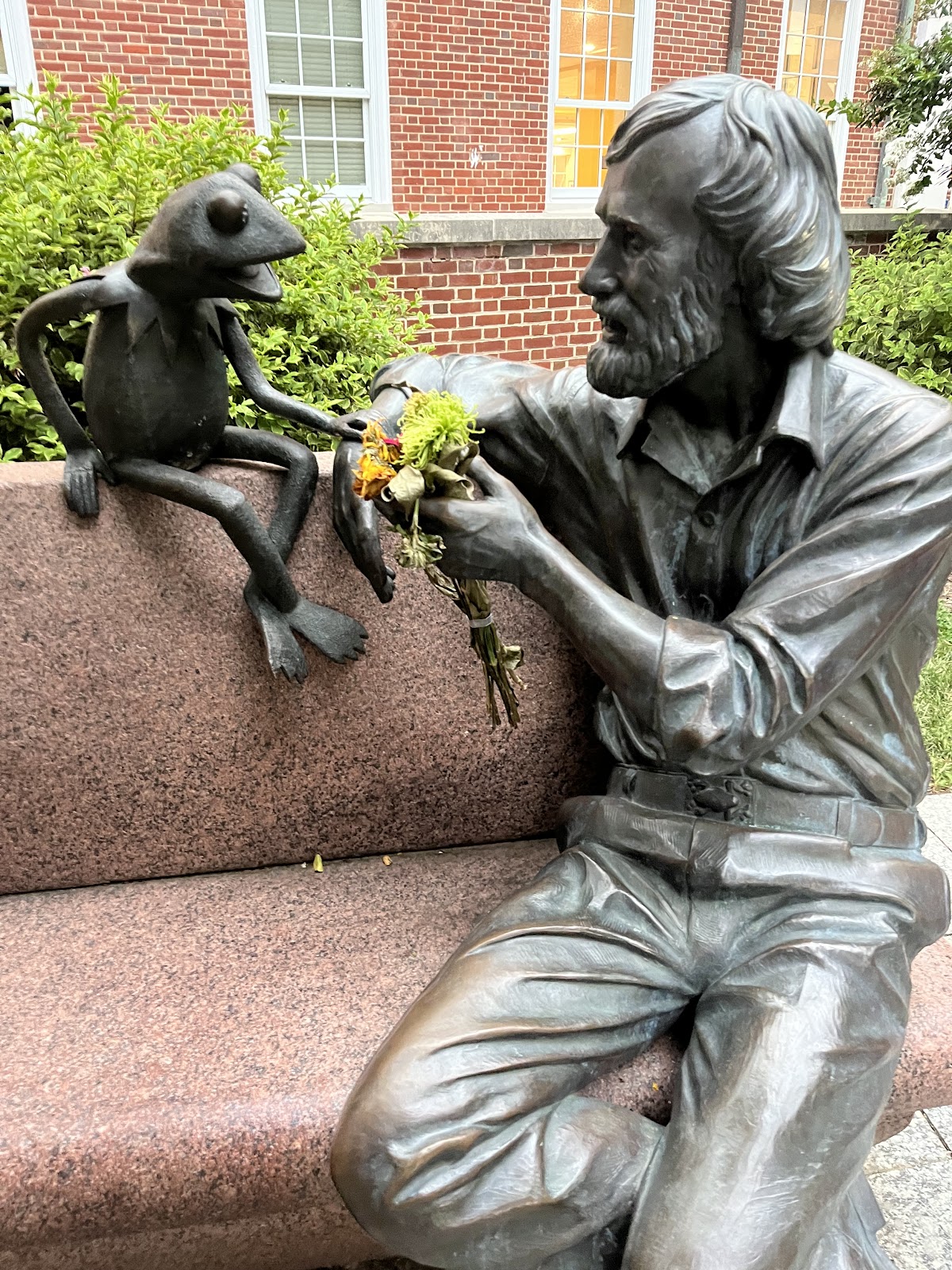 Jim Henson Statue and Memorial Garden