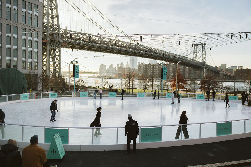 Skate at Domino Park