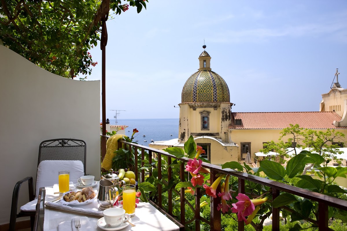 Hotel Palazzo Murat — 18th-century palace wedding hotel in central Positano with romantic walled gardens, capacity for 60 guests