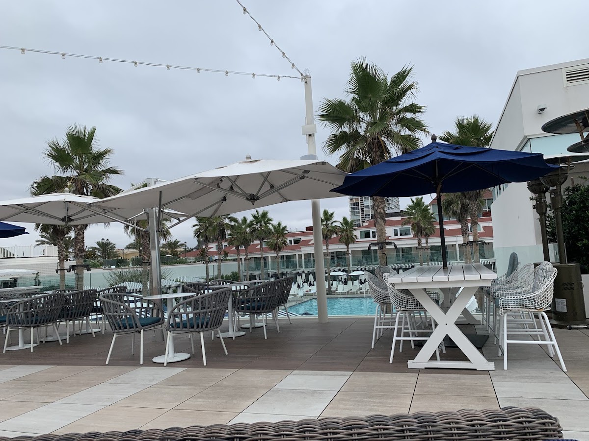 Sun Deck at Hotel del Coronado