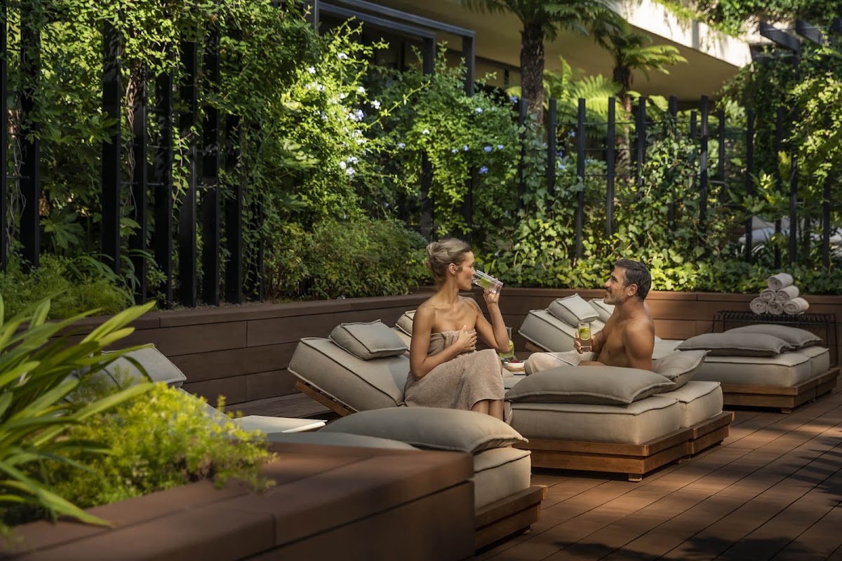 Grand Park Hotel Rovinj by Maistra Collection — a cascading Lissoni-designed 5-star flagship facing Rovinj's skyline with two Michelin-starred restaurants and rooftop wedding venues, capacity 150