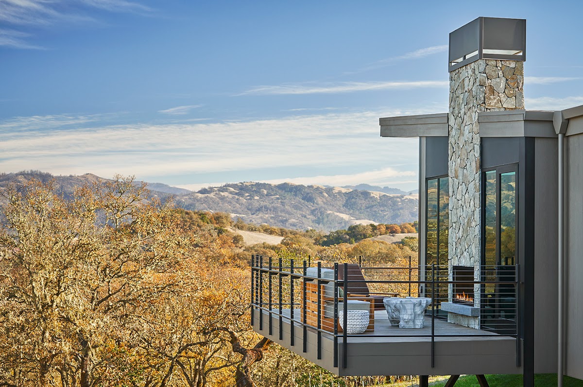 Montage Healdsburg — 258-acre Forbes 5-star luxury hillside resort in Healdsburg Sonoma County with Grand Lawn views of Mt. St. Helena, Hazel Hill restaurant, Grand Ballroom, capacity 600