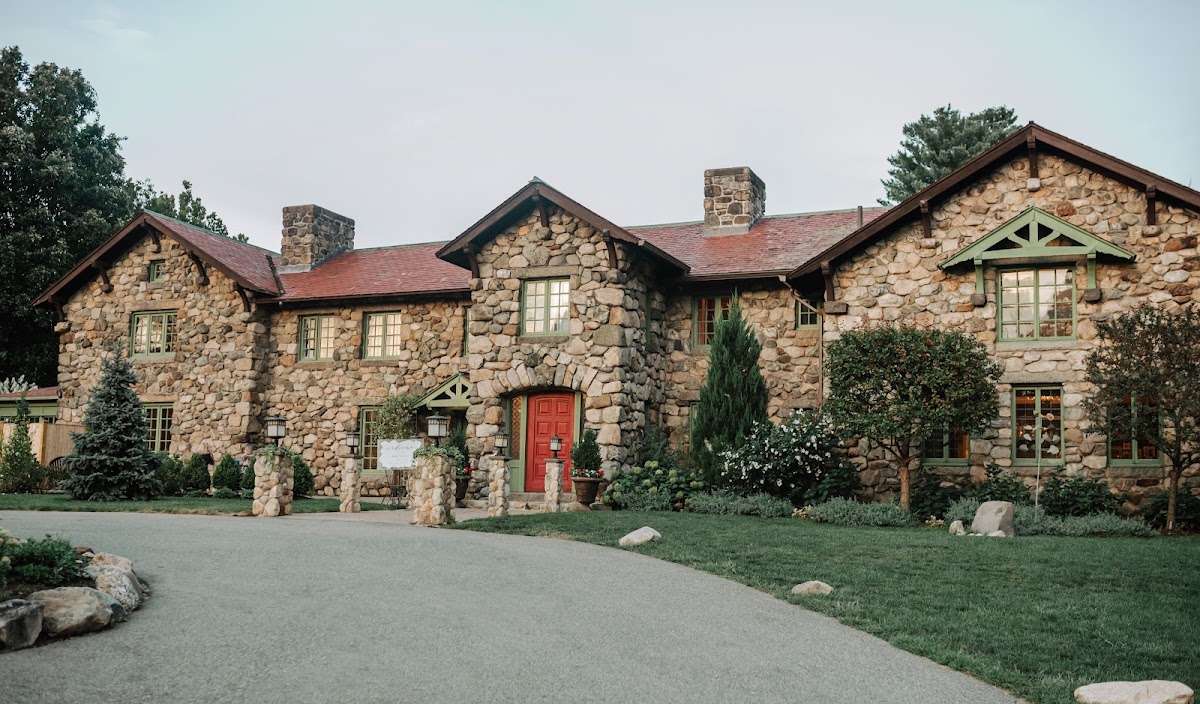 Willowdale Estate, Topsfield — the 1902 fieldstone Arts and Crafts mansion and its lawn
