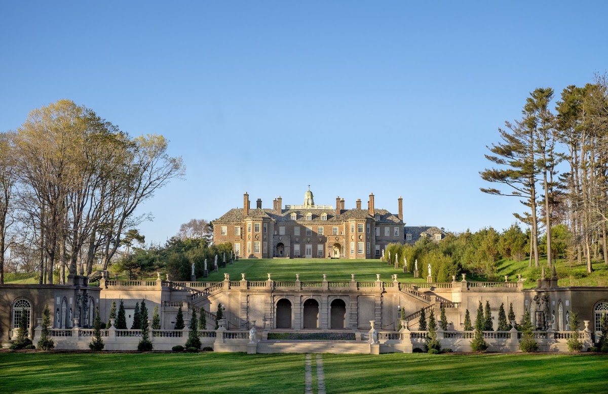 Castle Hill on the Crane Estate, Ipswich — the Great House above its terraced gardens and lawns on Massachusetts' North Shore