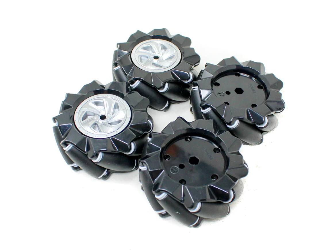 80mm Mechanical Wheel + Hex Coupling