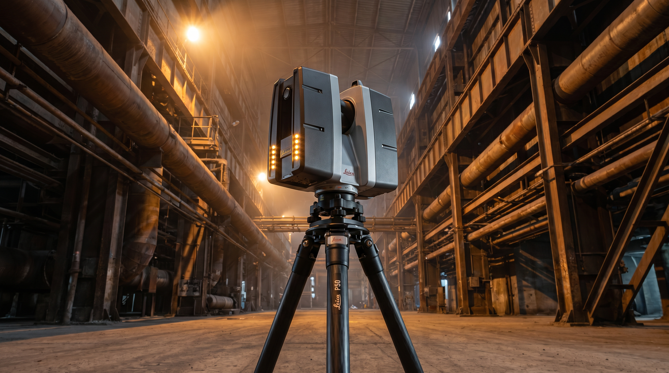 Leica P50 Industrial Scanning | 1km Range | Robotic Imaging cover image