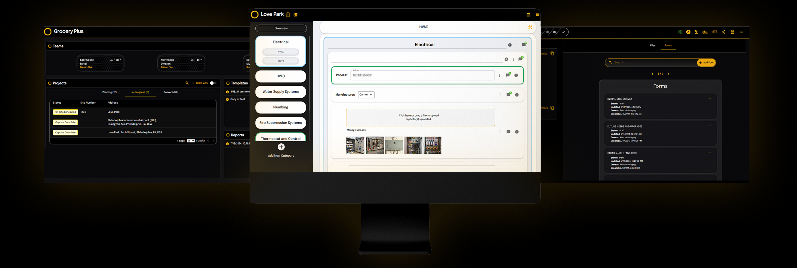 Web app screenshot