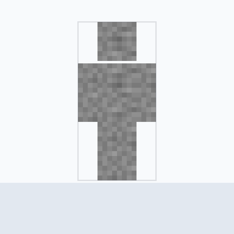 外观是我的世界中石头的样子 Minecraft skin