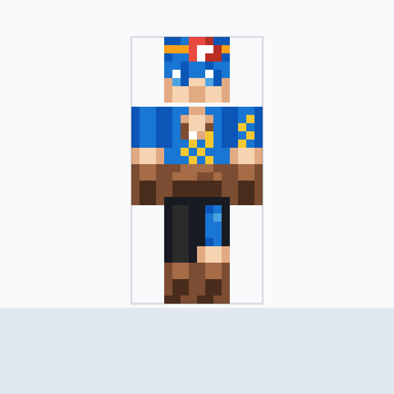 Anime Summer Festival Adventurer Minecraft Skin Minecraft skin