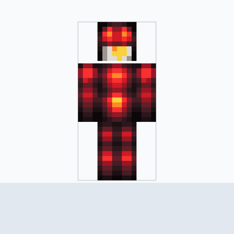 Create a **Minecraft skin in the exact 64×64 pixel format** that Minecraft skin