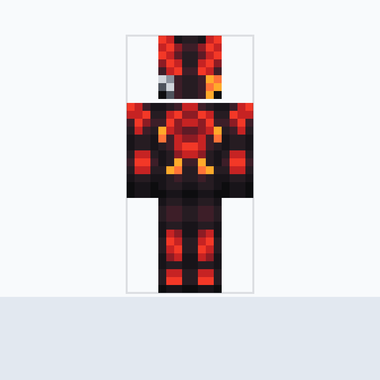 Create a **Minecraft skin in the exact 64×64 pixel format** that Minecraft skin