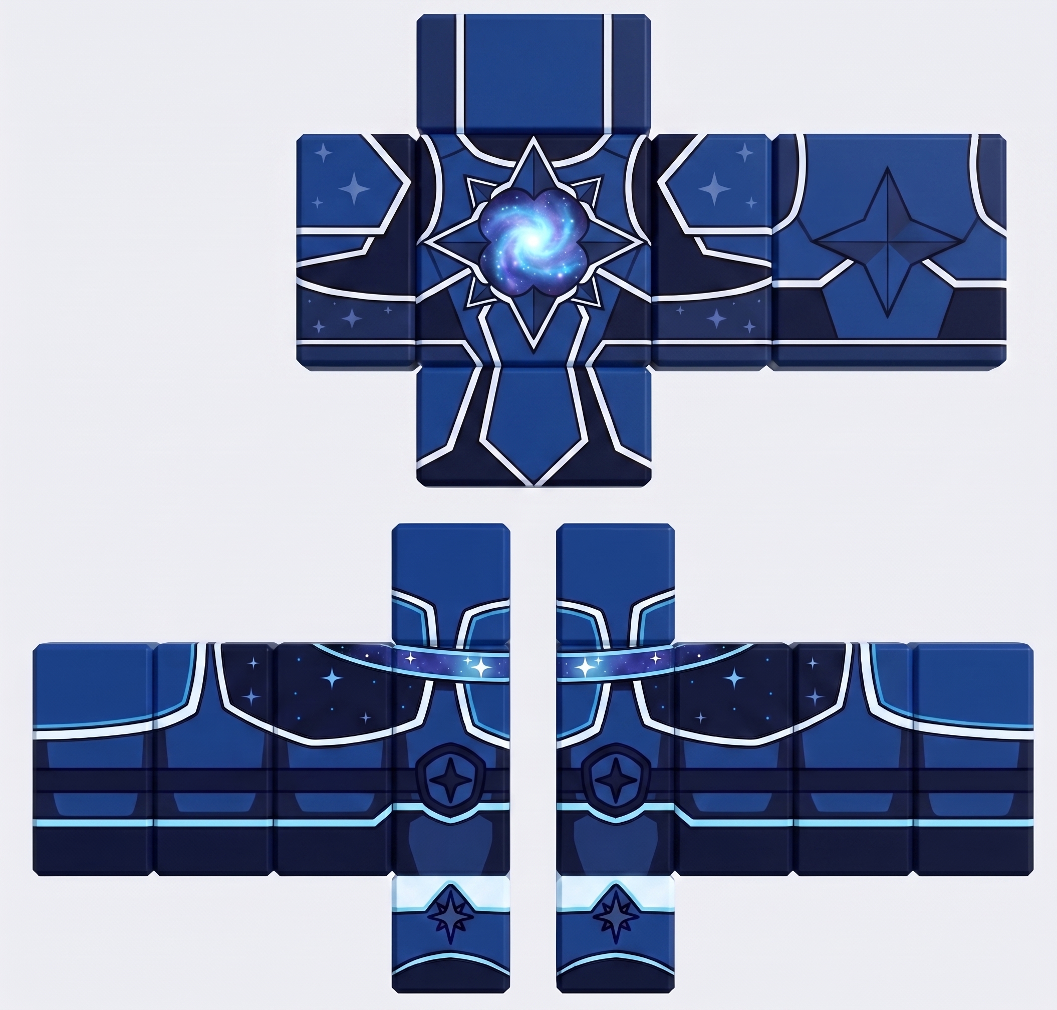 Blue Galaxy Warrior preview