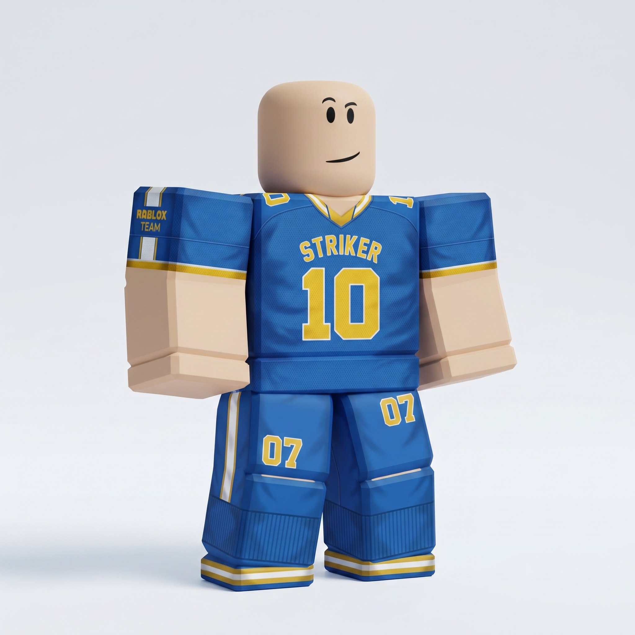 Blue Striker Jersey