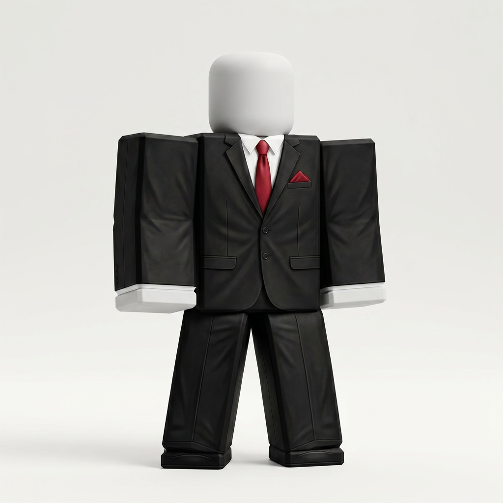 Black Business Suit