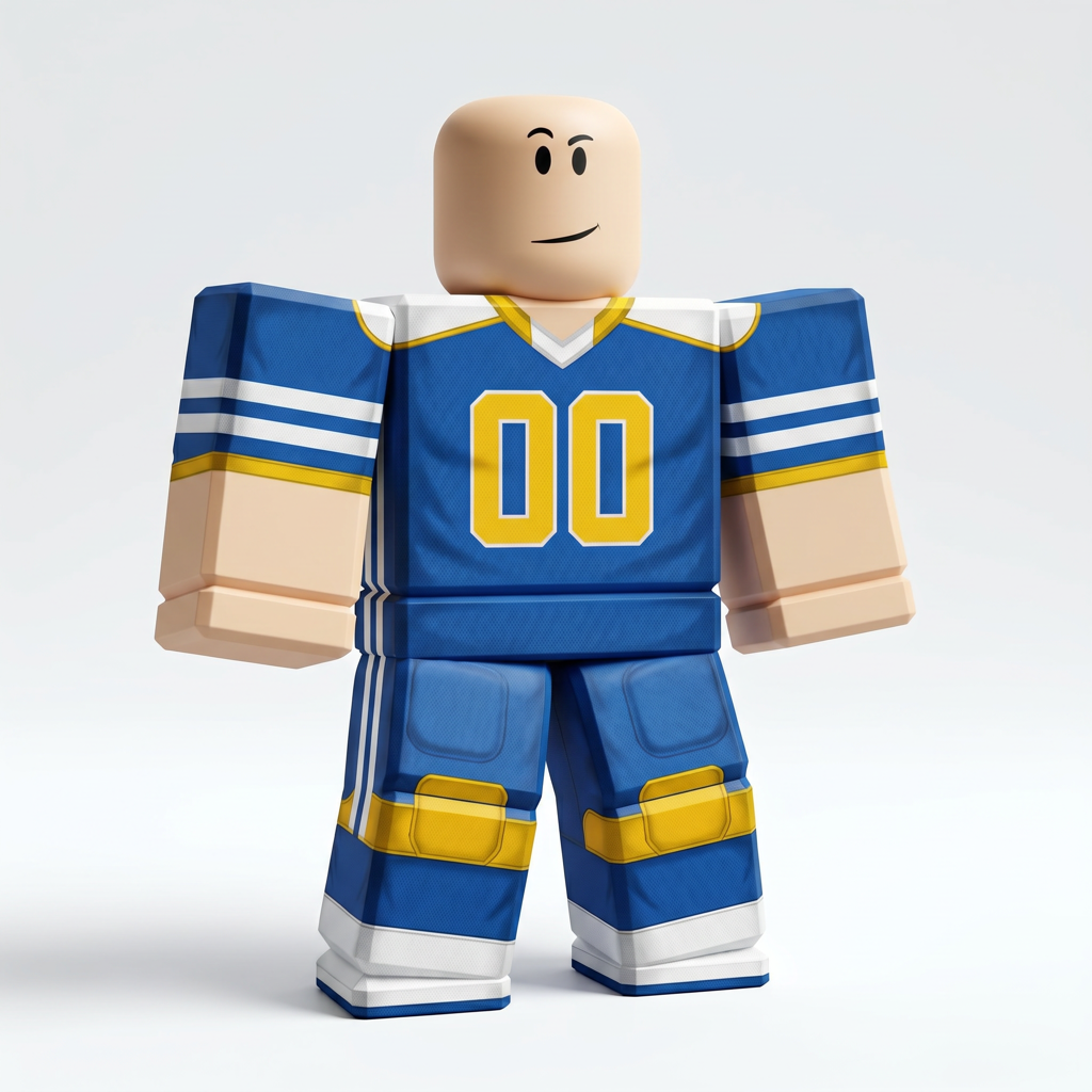 Blue Striker Jersey