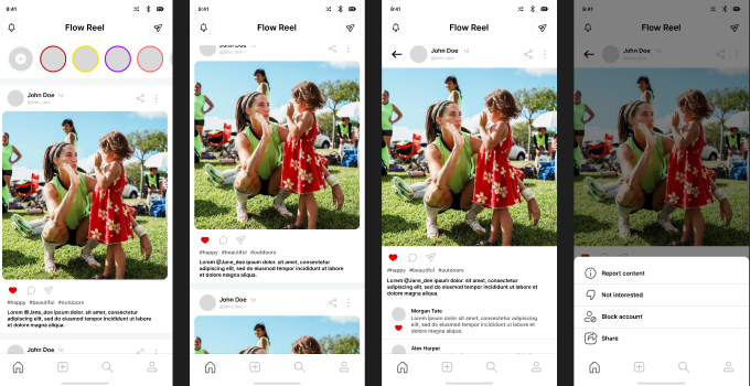 FlowReel (Instagram Clone)