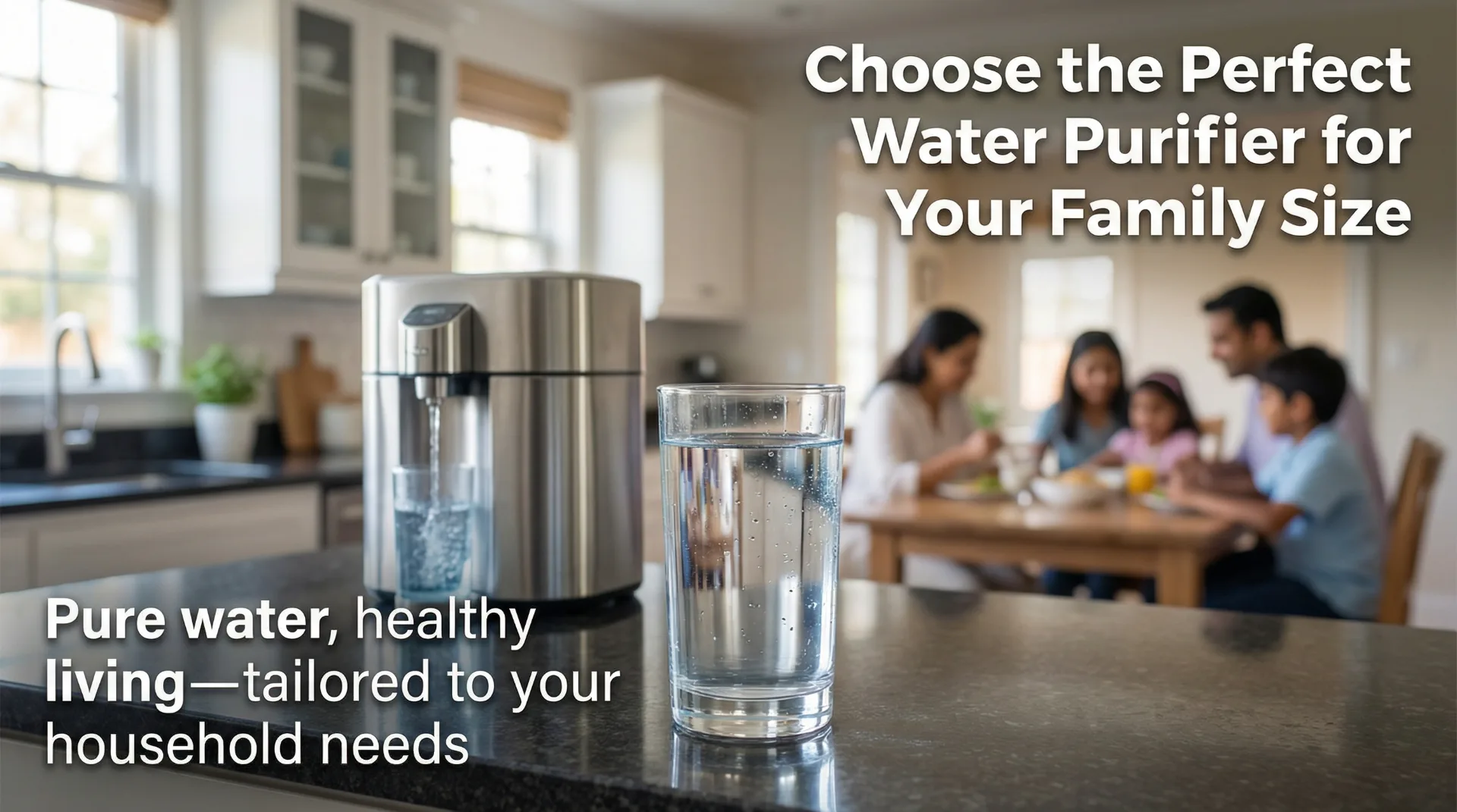 RO Water Purifier Selection Guide Based on Family Size