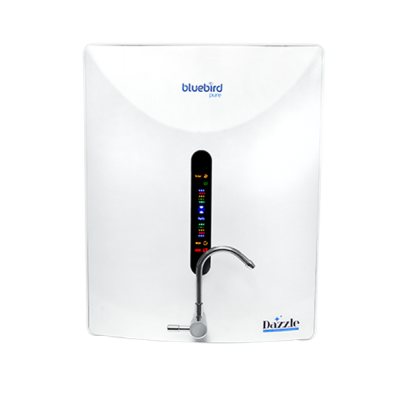 Bluebird Dazzle RO + UV + Alkarich Technology Water Purifier