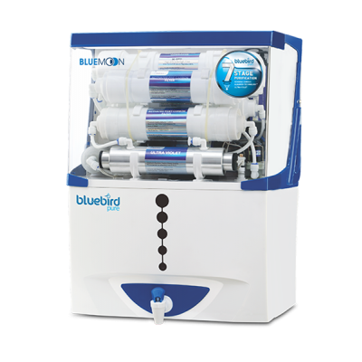 Bluebird Bluemoon RO + UV + Alkarich Technology With 7 Stage Water Purification