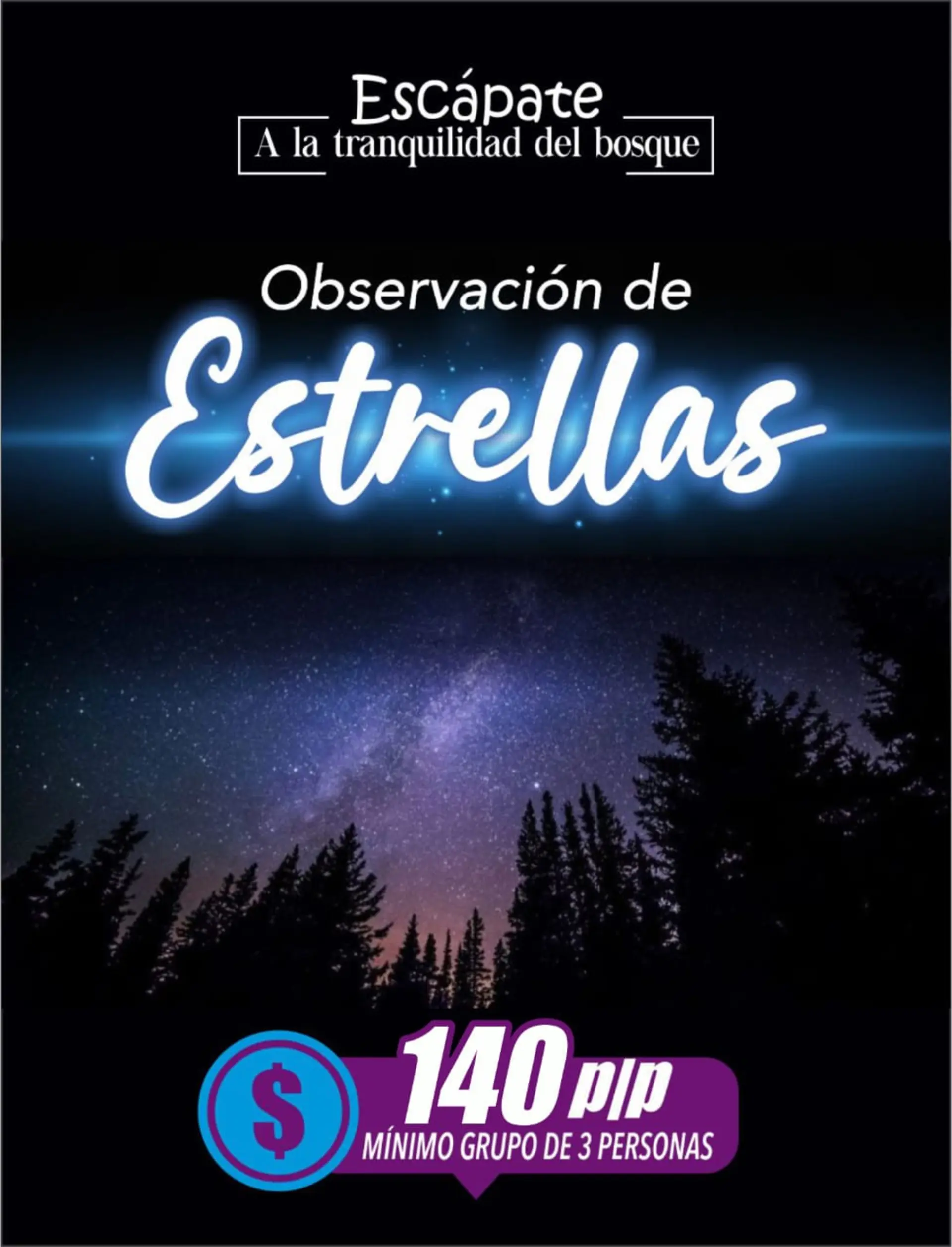 Vista de la cabaña Venado en su entorno natural