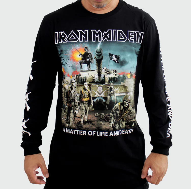 Iron Maiden, A Matter Of Life And Death Long-sleeve Shirt