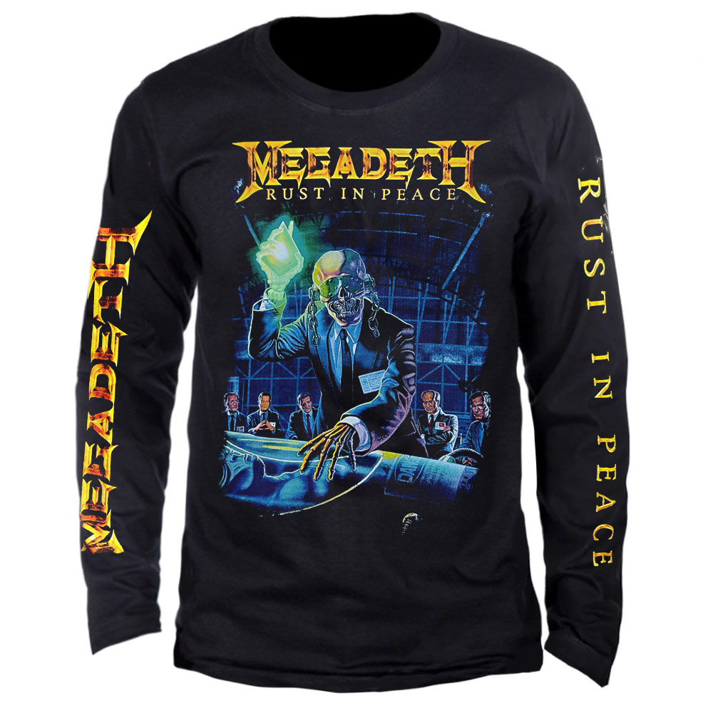 Megadeth, Rust In Peace Long-sleeve Shirt