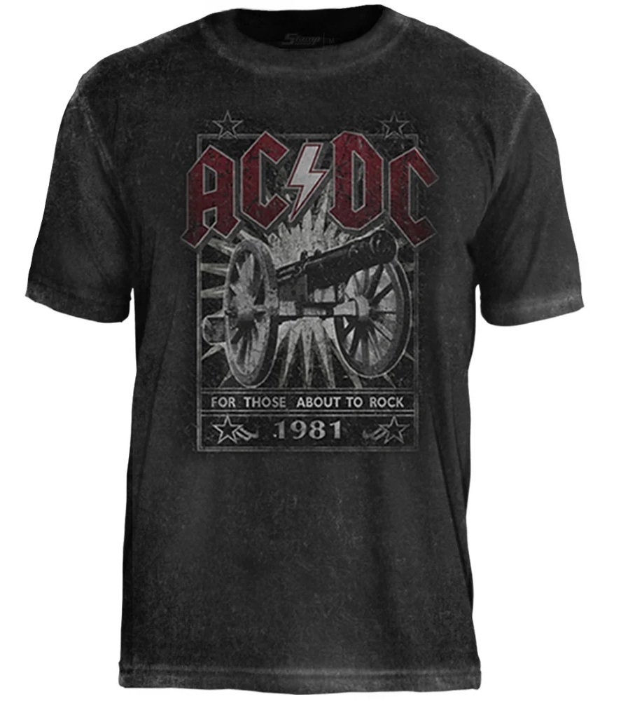 ACDC, For Those About to Rock - Special TShirt