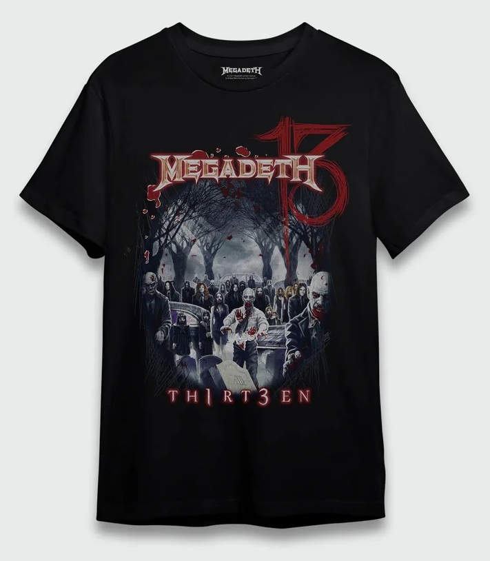Megadeth, Zombie 13, TShirt
