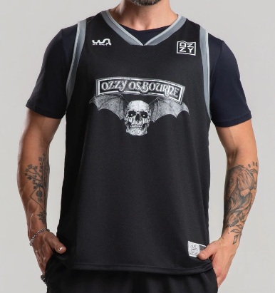 Ozzy Osbourne Basketball Jersey