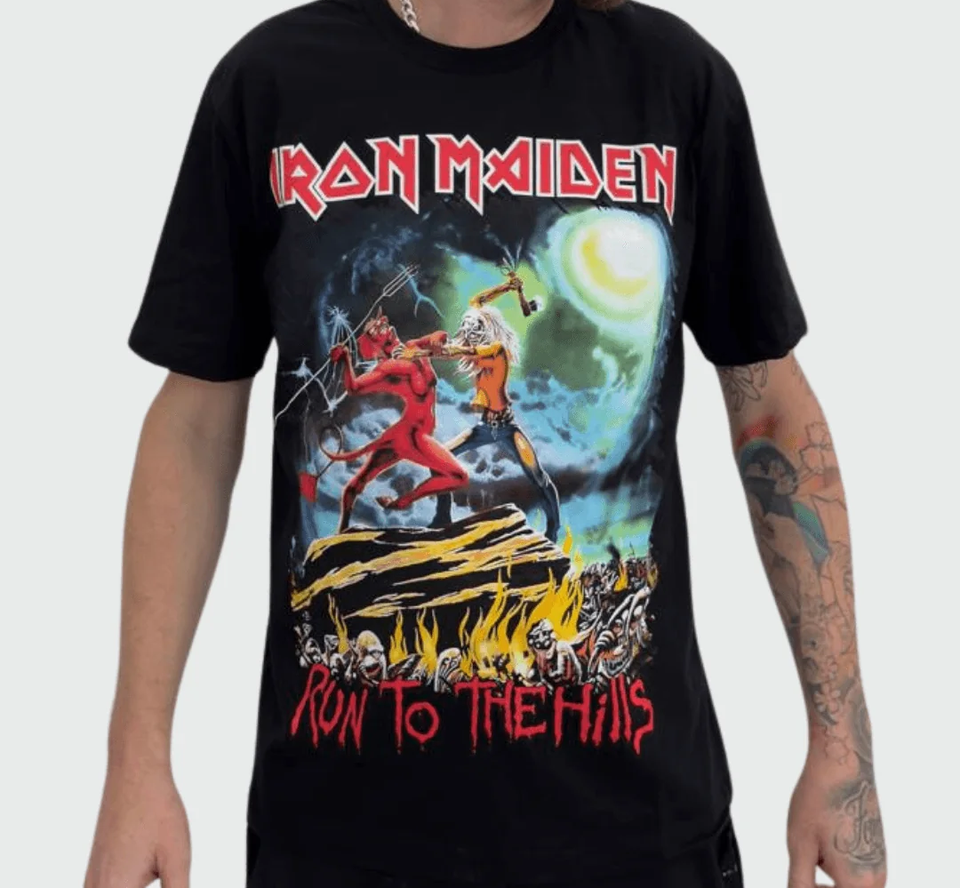 Iron Maiden, Run To The Hills, TShirt