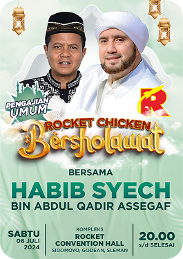 Rocket Chicken Bersolawat Bersama Habib Syech