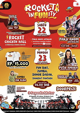Rocket Infunity (HUT Rocket Chicken 15 Tahun)