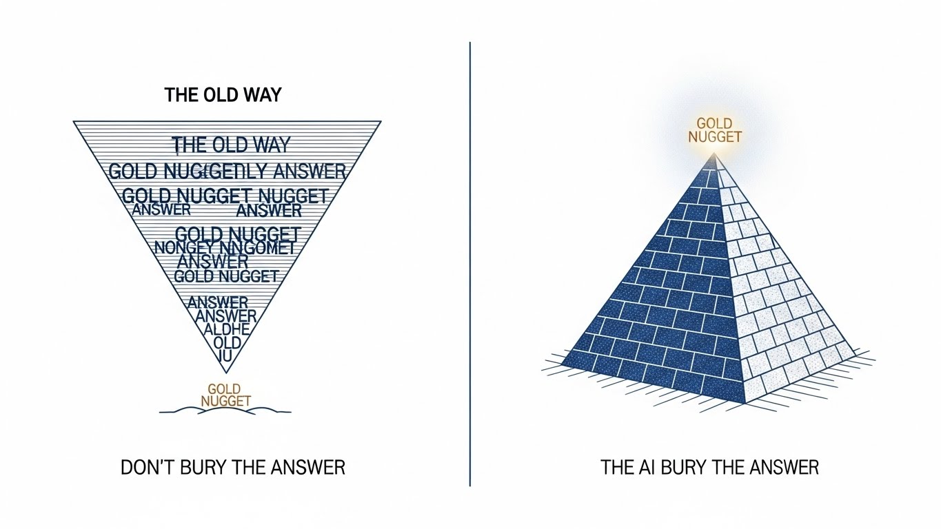 Inverse pyramid