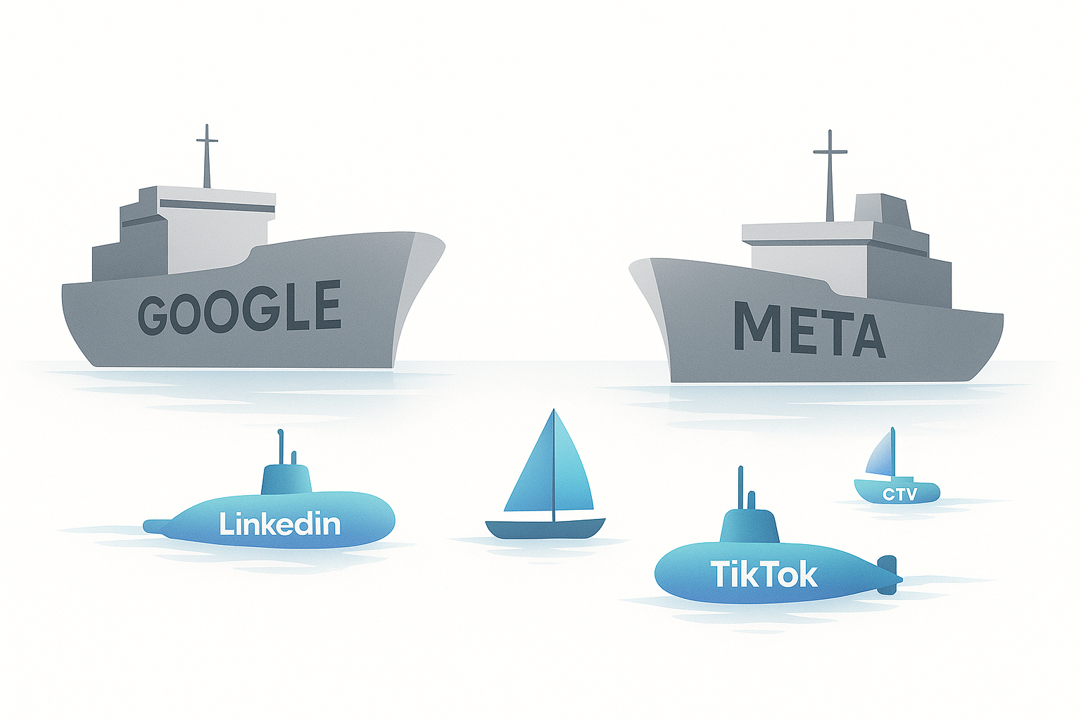 Beyond the Duopoly of Google & META, Why Smart Brands Are Shifting Ad Spend to CTV, LinkedIn & More