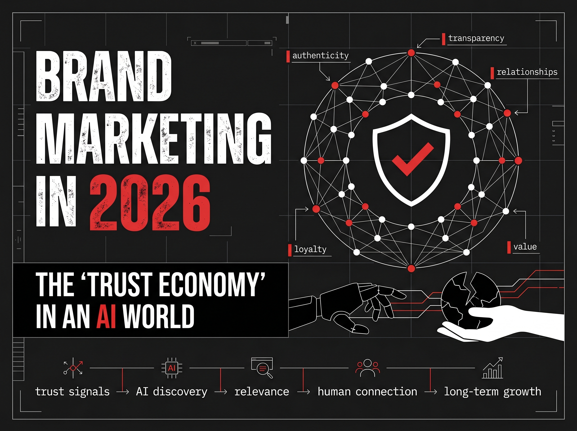 Brand Marketing in 2026: The "Trust Economy" in an AI World