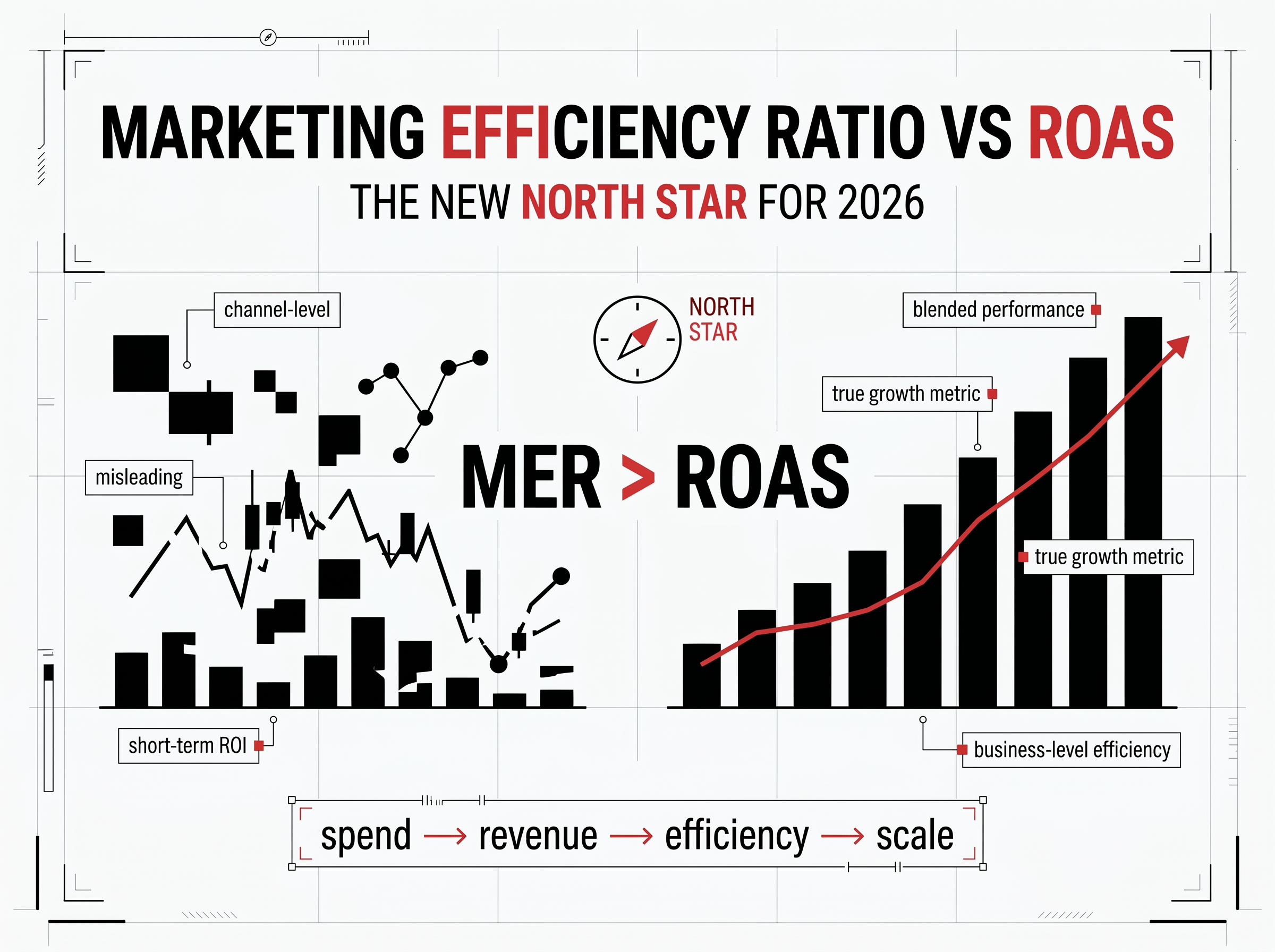 Marketing Efficiency Ratio (MER) vs. ROAS: The New North Star for 2026