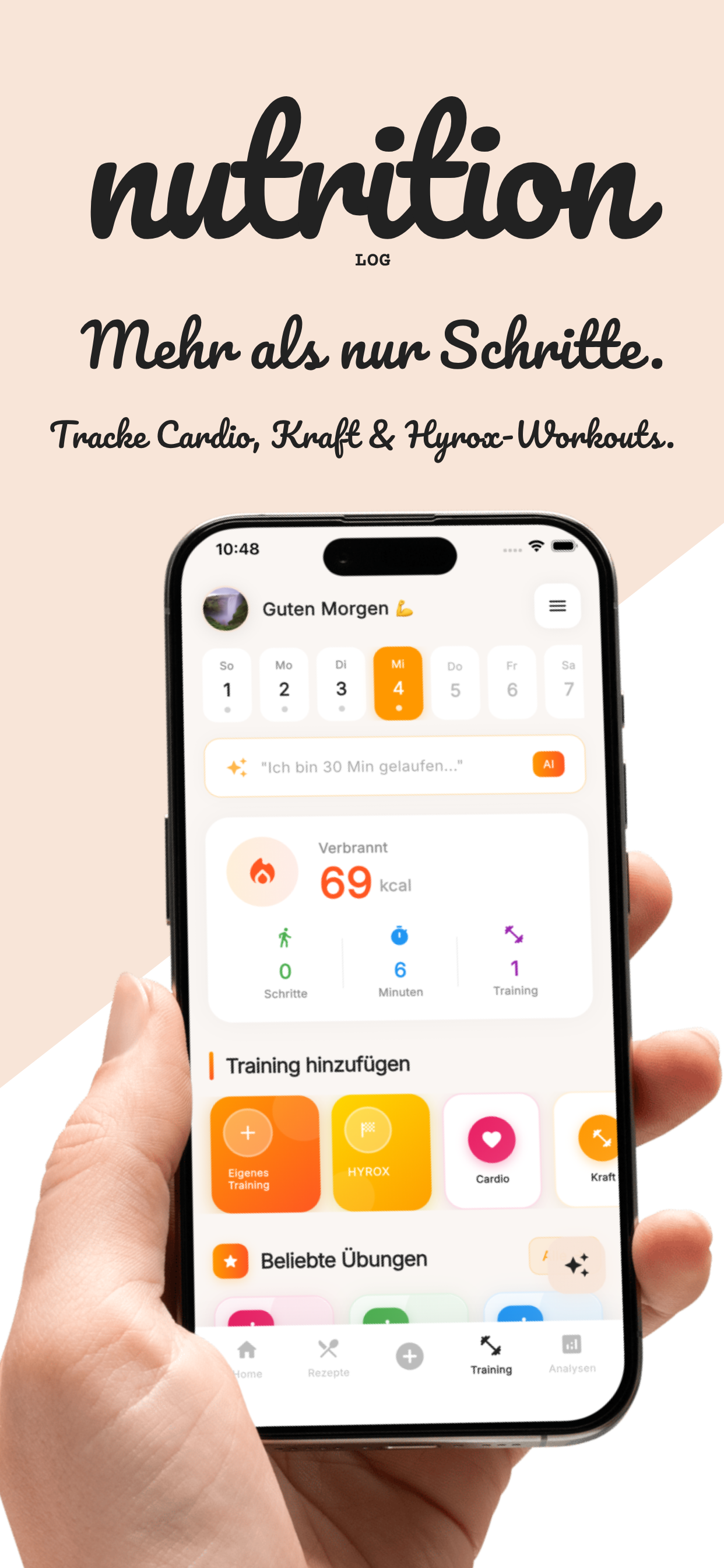 Nutrition Log Screenshot 4