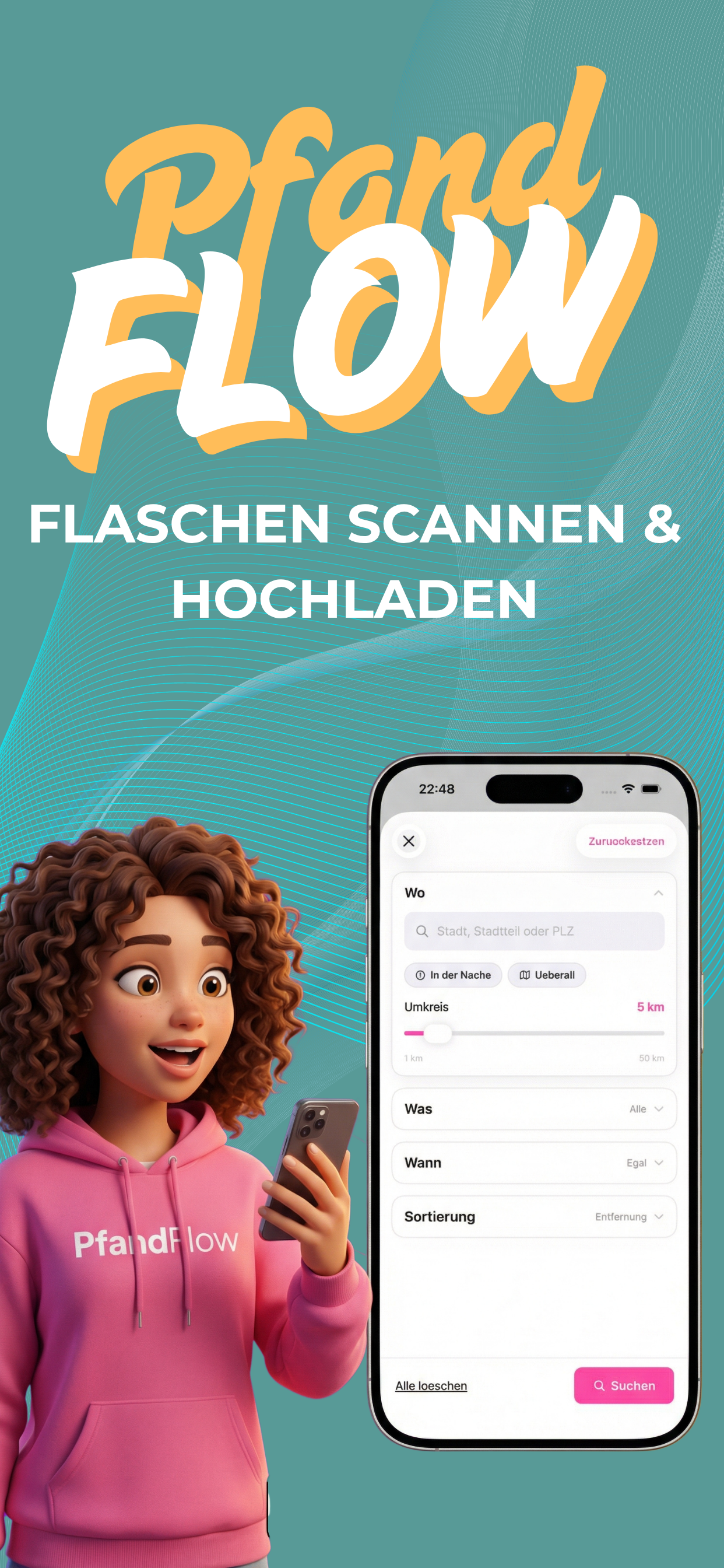 Pfandflow Screenshot 2