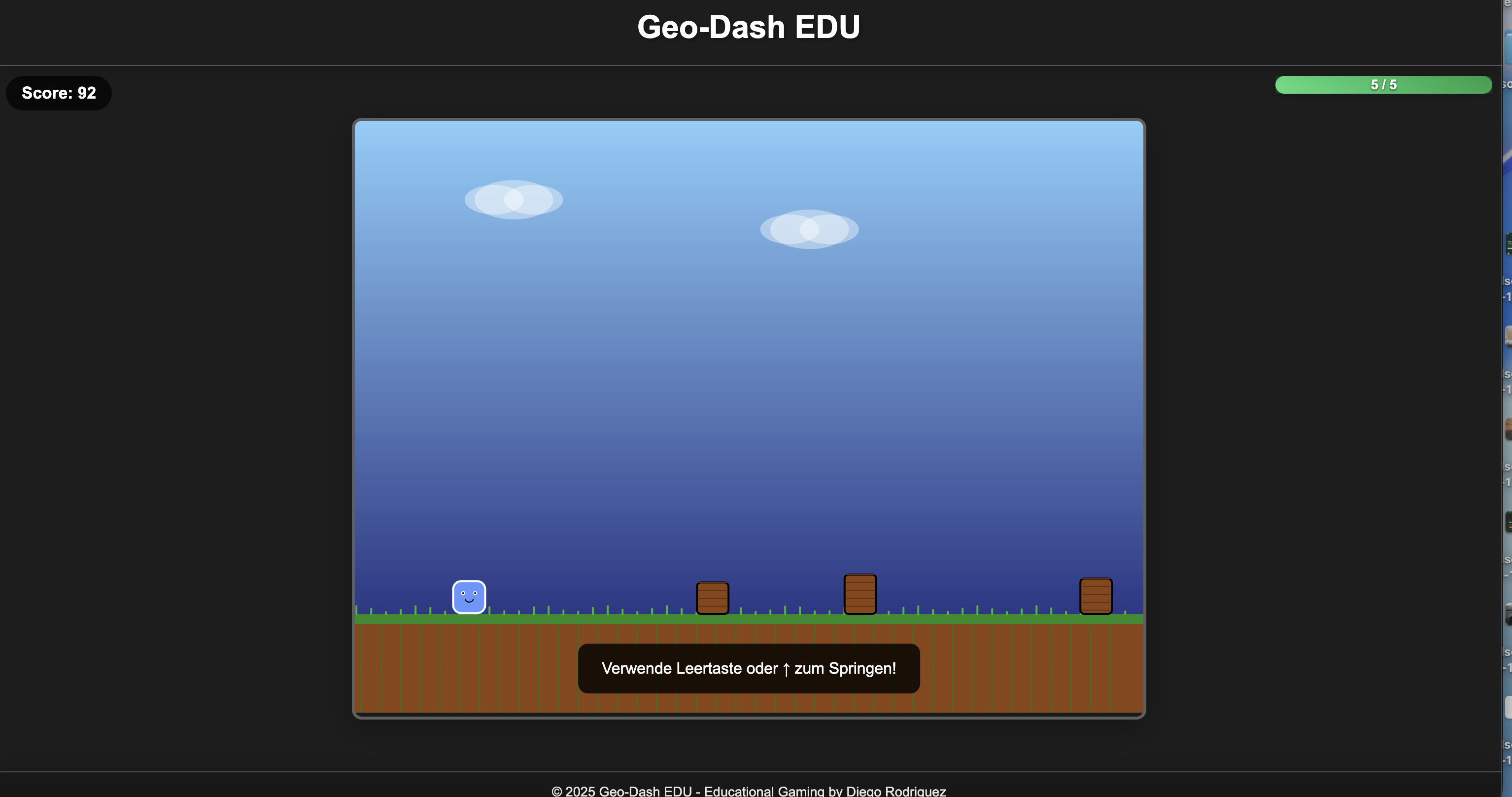 Geo-Dash EDU