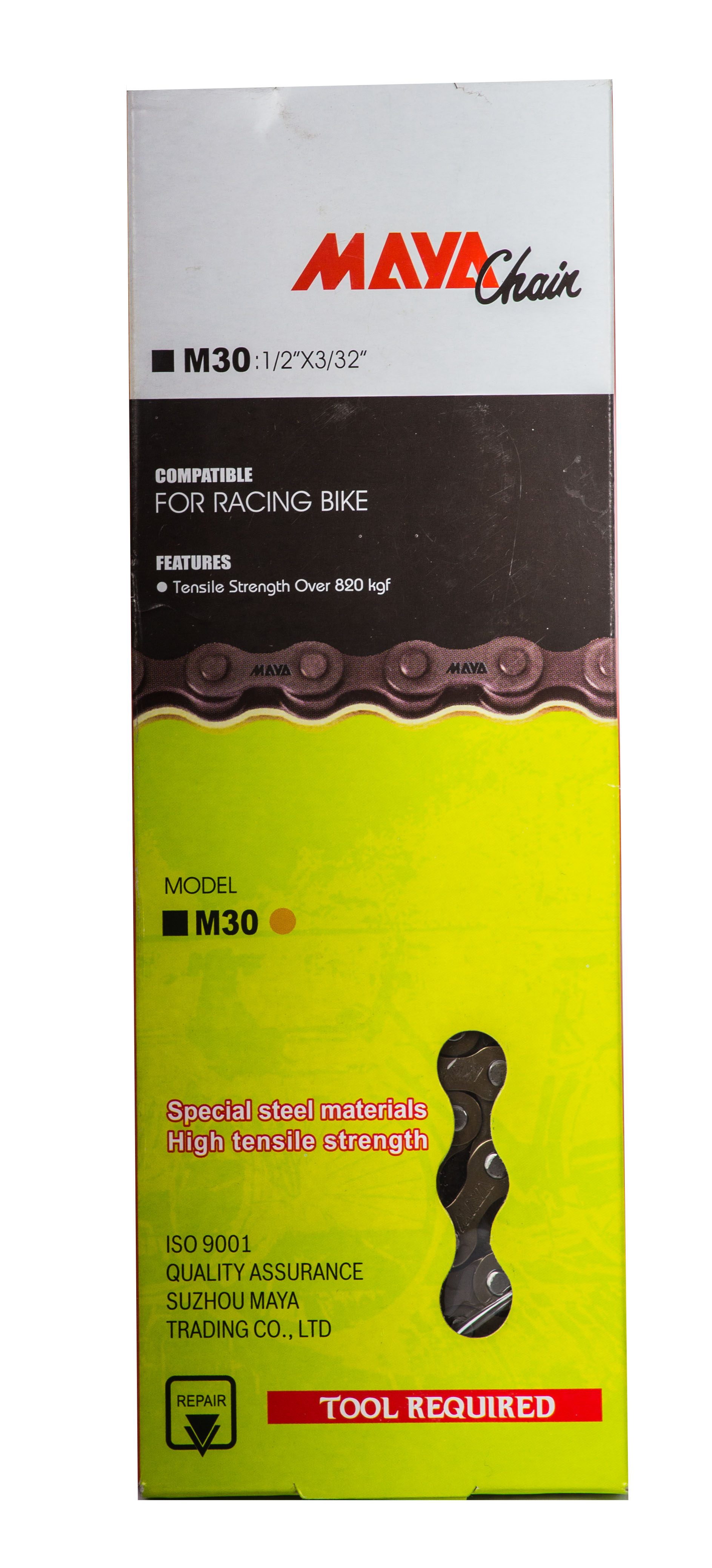 Lánc MTB M30 barna 3/32 116 szemes 6 sebességeshez