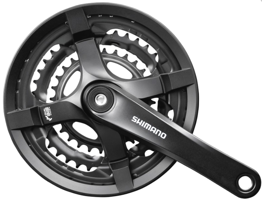 HAJTÓMŰ SHIMANO FC-TY501 170-48/38/28 FEKETE