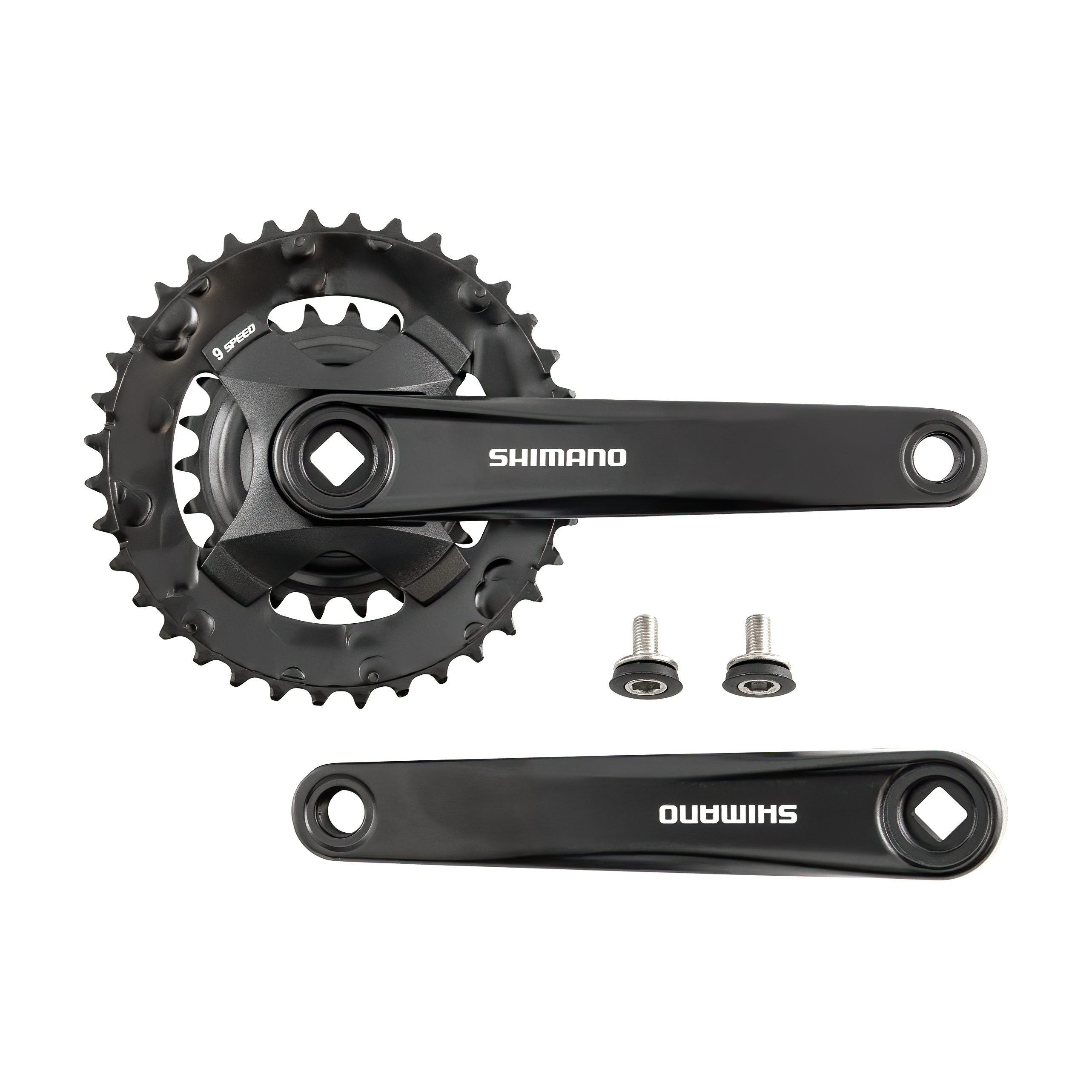 HAJTÓMŰ SHIMANO ALTUS FC-MT101 170MM-36X22F NÉGYSZÖGTENGELYES FEKETE