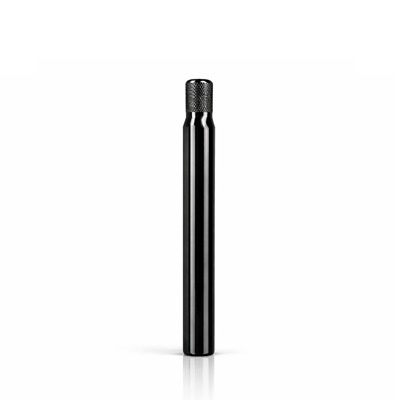 Nyeregcső acél 31,6x250 mm fekete